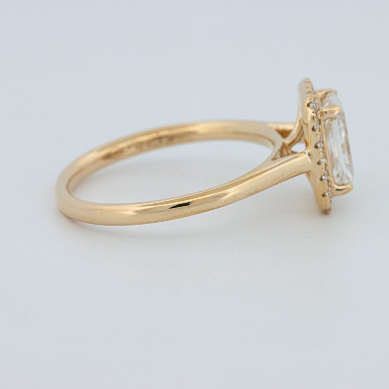 1 CT Radiant Halo Solitaire (LG) - ZIZOV DIAMONDS