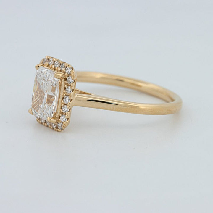 1 CT Radiant Halo Solitaire (LG) - ZIZOV DIAMONDS