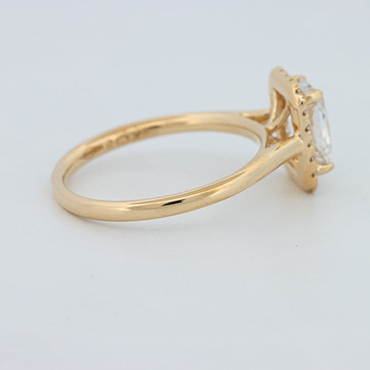 1 CT Radiant Halo Solitaire (LG) - ZIZOV DIAMONDS