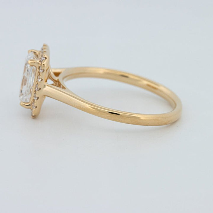 1 CT Radiant Halo Solitaire (LG) - ZIZOV DIAMONDS
