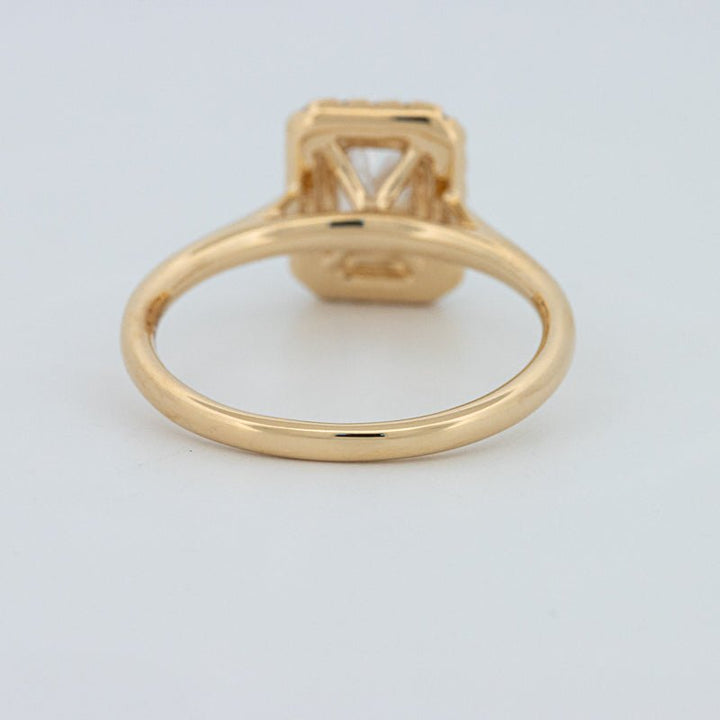 1 CT Radiant Halo Solitaire (LG) - ZIZOV DIAMONDS