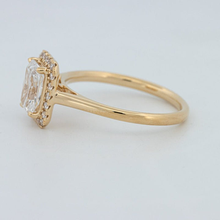 1 CT Radiant Halo Solitaire (LG) - ZIZOV DIAMONDS