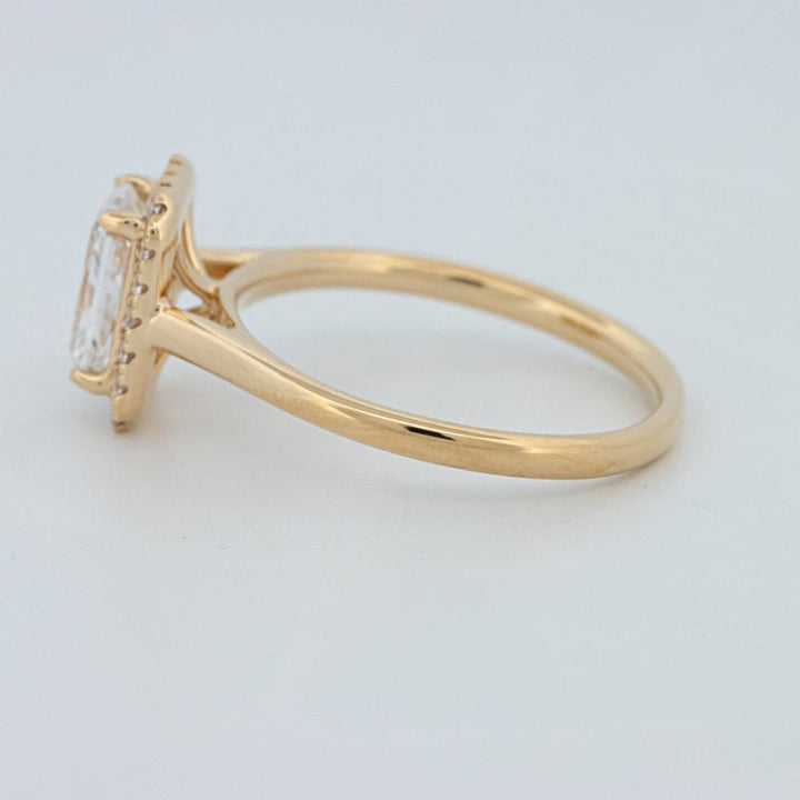 1 CT Radiant Halo Solitaire (LG) - ZIZOV DIAMONDS