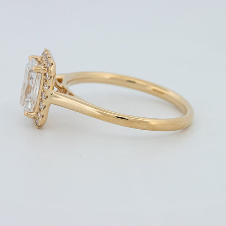 1 CT Radiant Halo Solitaire (LG) - ZIZOV DIAMONDS
