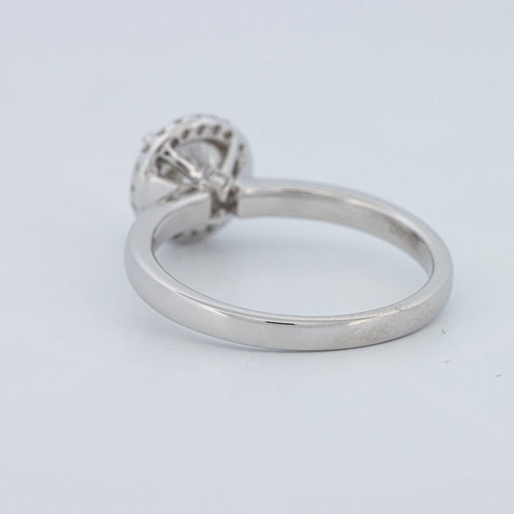 1 CT Round Cut Halo Solitaire (LG) - ZIZOV DIAMONDS