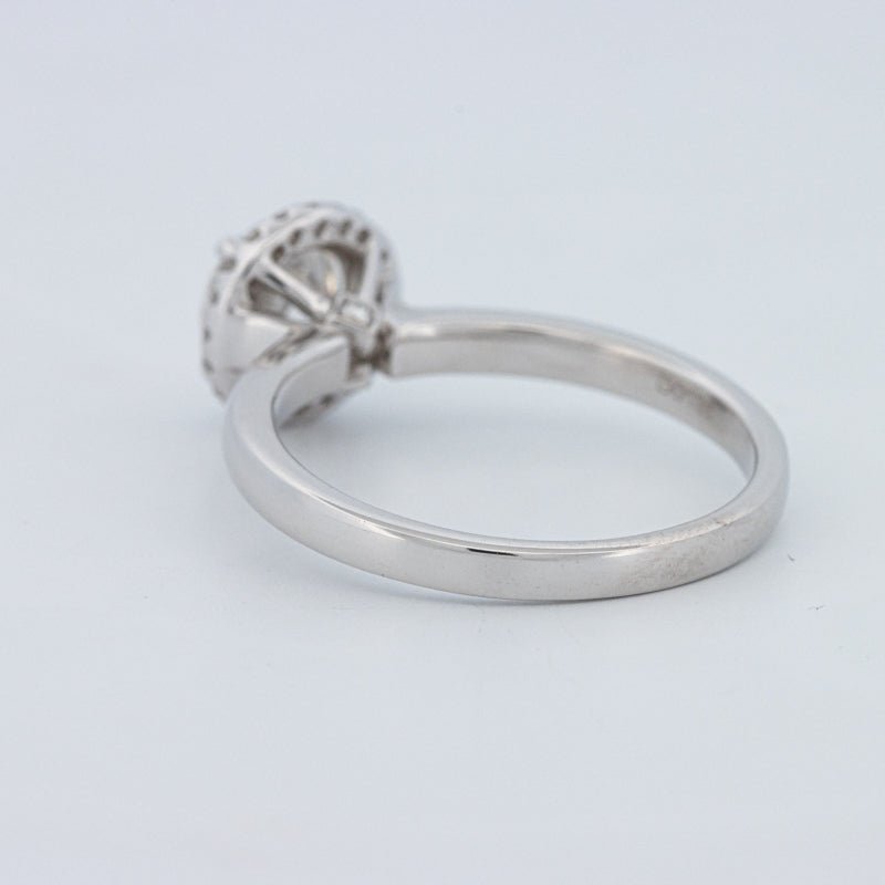 1 CT Round Cut Halo Solitaire (LG) - ZIZOV DIAMONDS