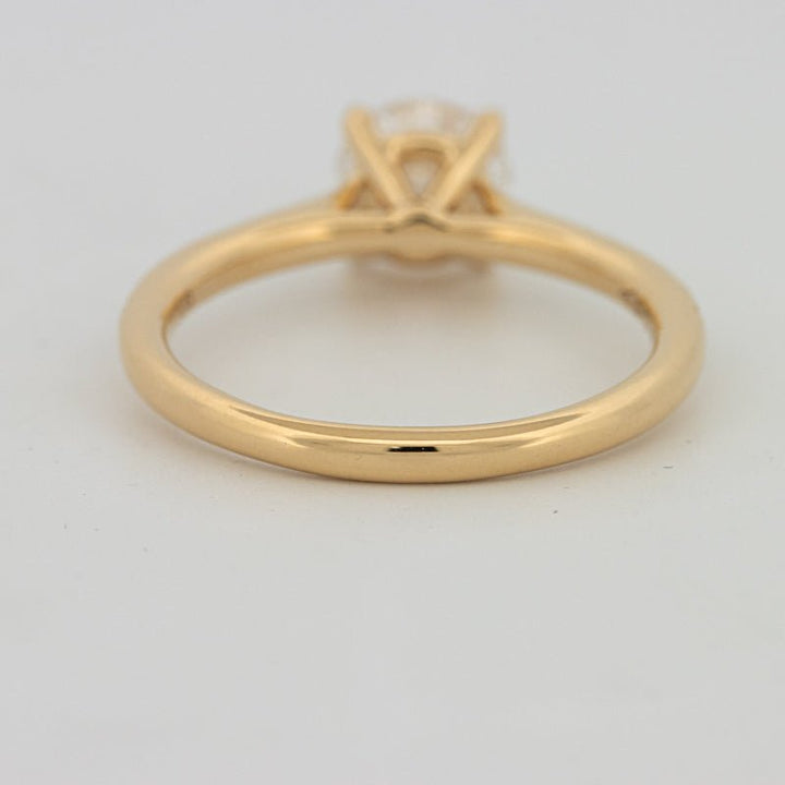 1 CT Round Cut Pavé Solitaire (LG) - ZIZOV DIAMONDS