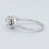 1 CT Round Cut Twist Band Pavé Solitaire (LG) - ZIZOV DIAMONDS