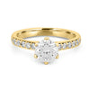 1 CT Round Solitaire Pavé (LG) - ZIZOV DIAMONDS