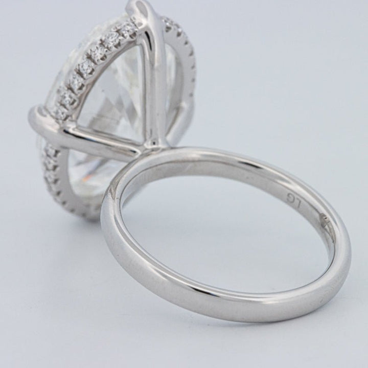 10 CT ''East - West" Halo Solitaire (LG) - ZIZOV DIAMONDS