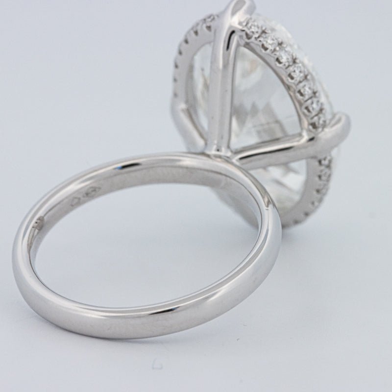 10 CT ''East - West" Halo Solitaire (LG) - ZIZOV DIAMONDS