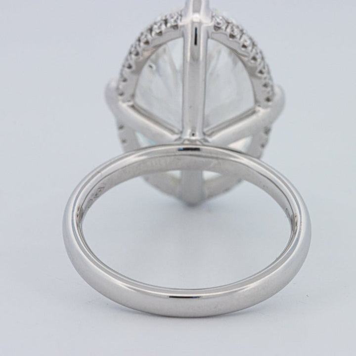 10 CT ''East - West" Halo Solitaire (LG) - ZIZOV DIAMONDS