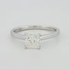 1,00 CT Classic Princess Cut Solitaire Ring (LG) - ZIZOV DIAMONDS