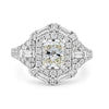 1.10 CT Crown Square Radiant Solitaire - ZIZOV DIAMONDS