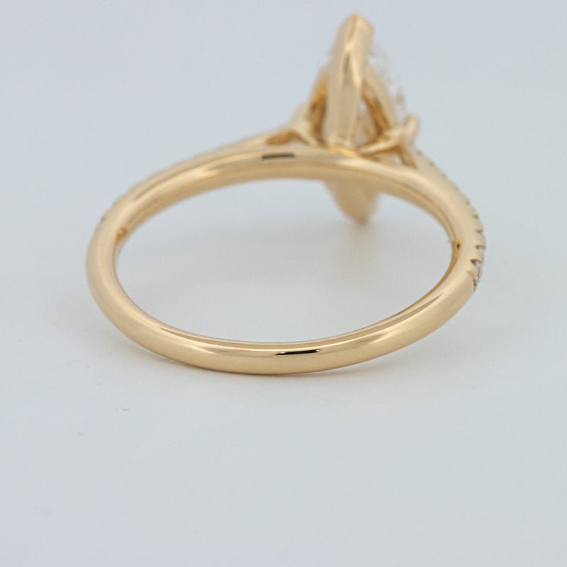 1.30 CT Marquise Cut Pavé Solitaire (LG) - ZIZOV DIAMONDS