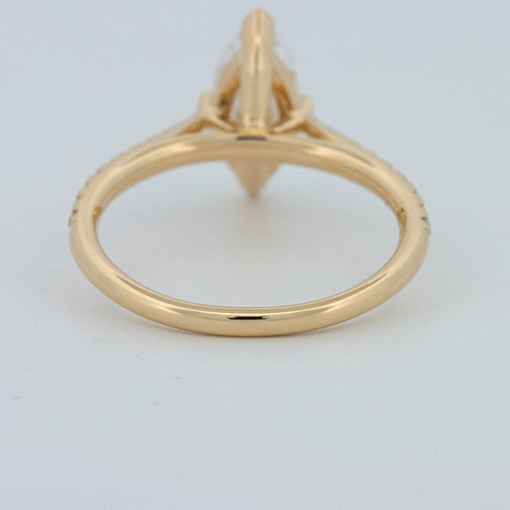 1.30 CT Marquise Cut Pavé Solitaire (LG) - ZIZOV DIAMONDS