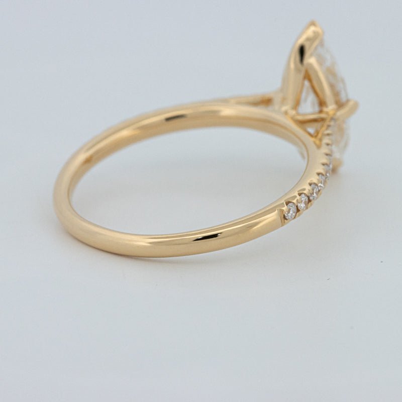 1.30 CT Marquise Cut Pavé Solitaire (LG) - ZIZOV DIAMONDS