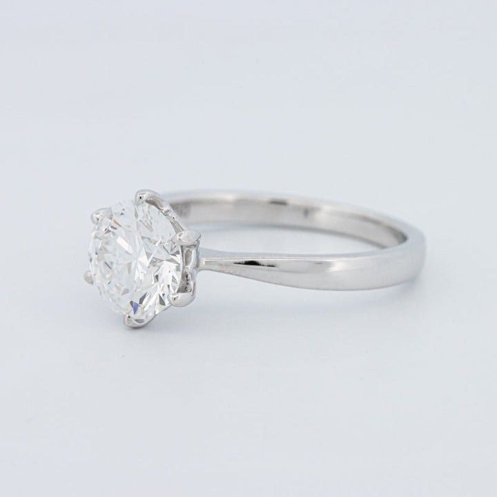 1.50 CT Classic Six Prong Round Cut Solitaire (LG) - ZIZOV DIAMONDS