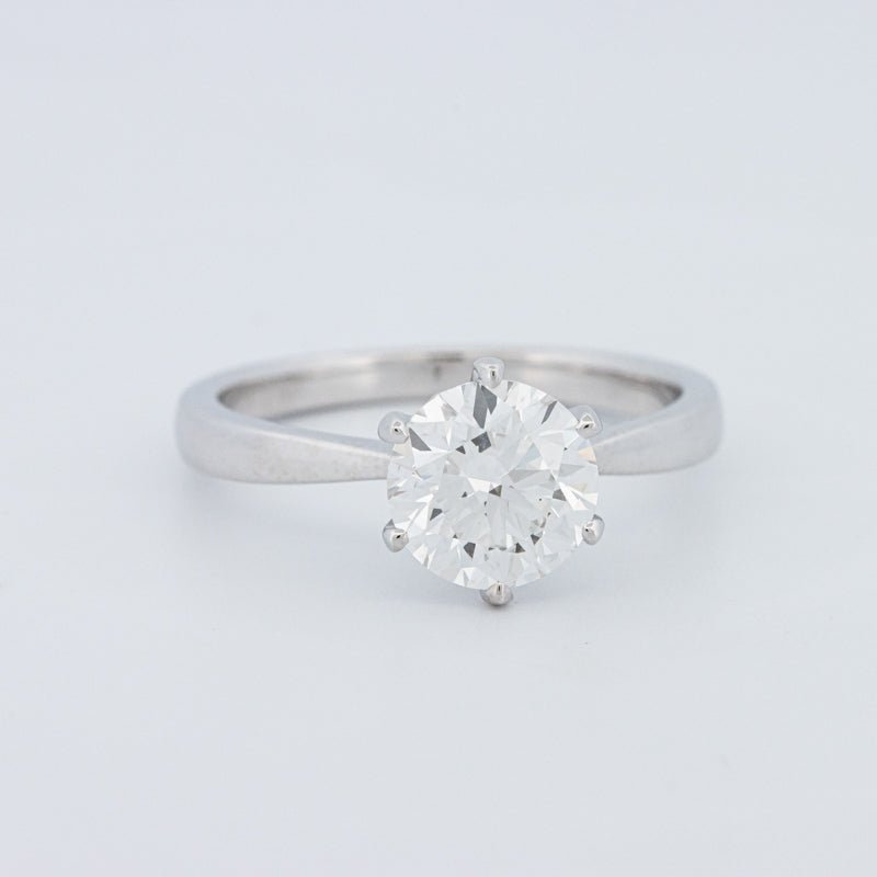 1.50 CT Classic Six Prong Round Cut Solitaire (LG) - ZIZOV DIAMONDS