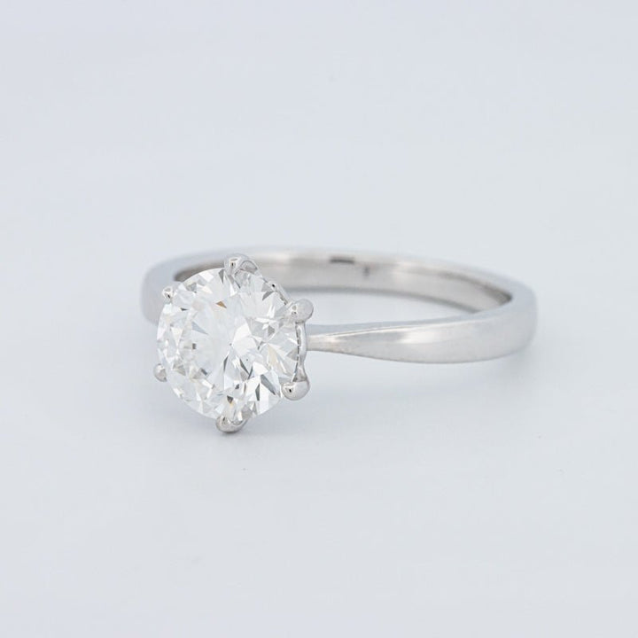 1.50 CT Classic Six Prong Round Cut Solitaire (LG) - ZIZOV DIAMONDS