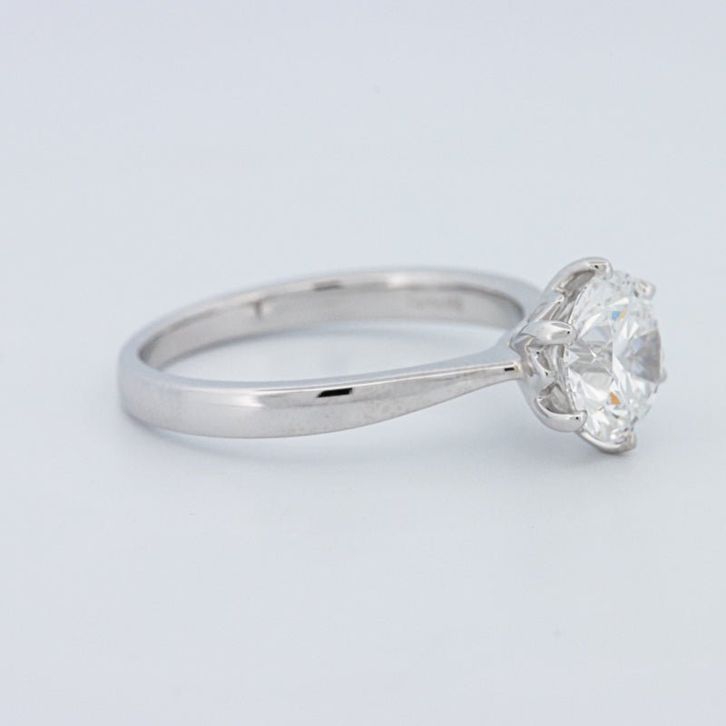 1.50 CT Classic Six Prong Round Cut Solitaire (LG) - ZIZOV DIAMONDS