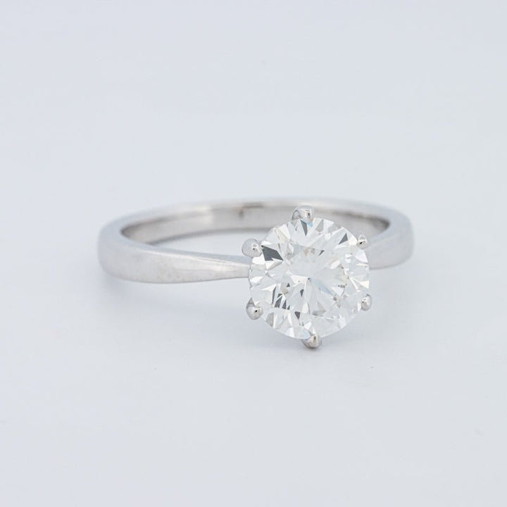 1.50 CT Classic Six Prong Round Cut Solitaire (LG) - ZIZOV DIAMONDS
