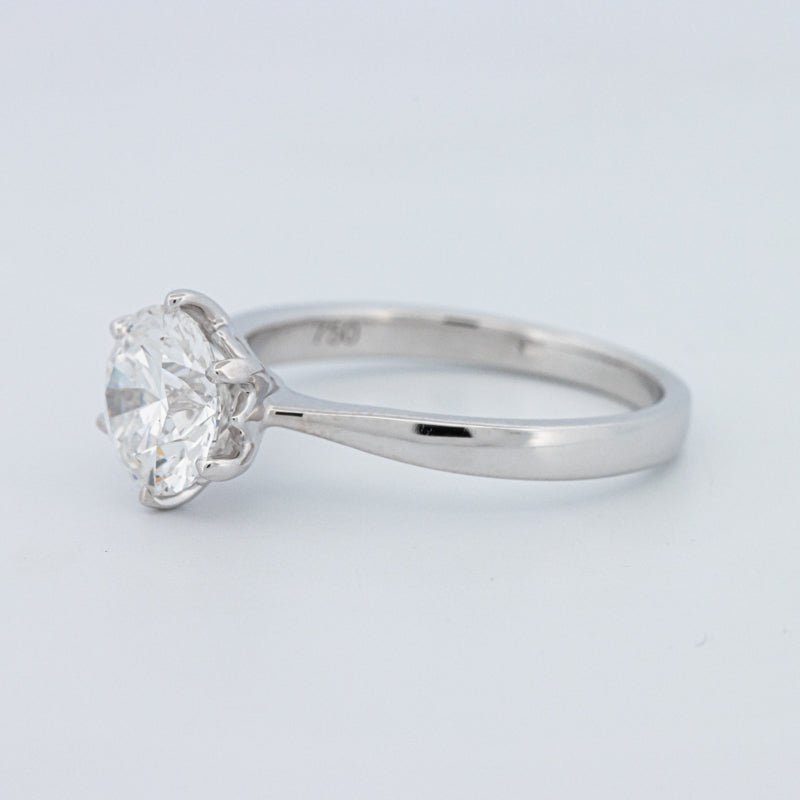 1.50 CT Classic Six Prong Round Cut Solitaire (LG) - ZIZOV DIAMONDS