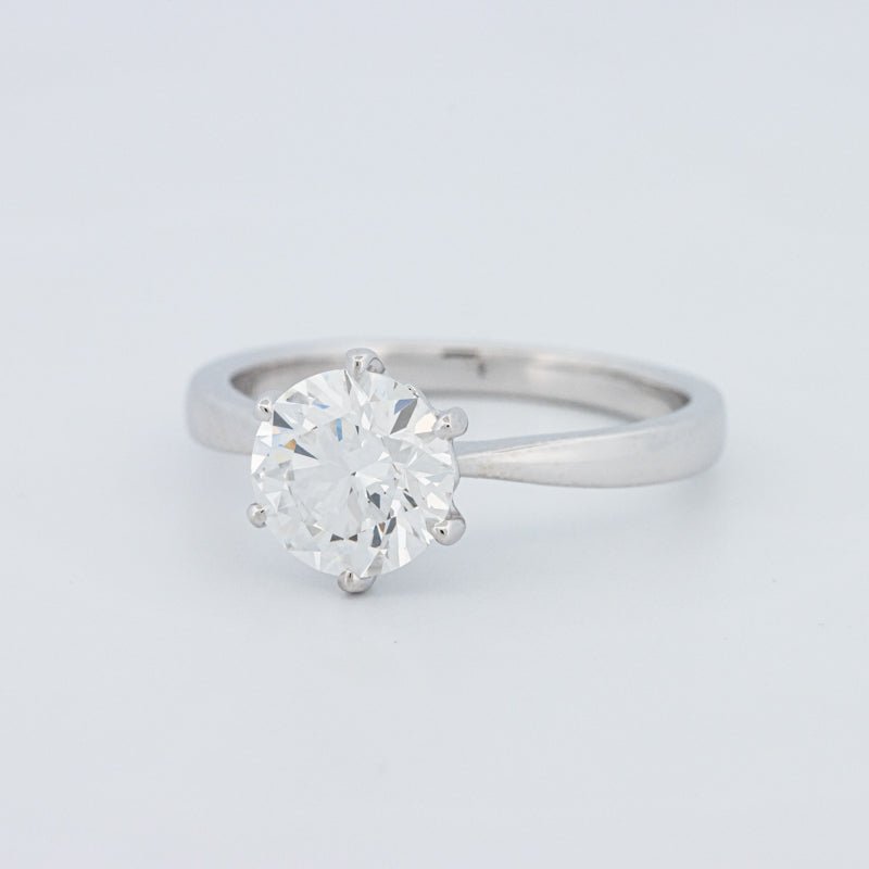 1.50 CT Classic Six Prong Round Cut Solitaire (LG) - ZIZOV DIAMONDS