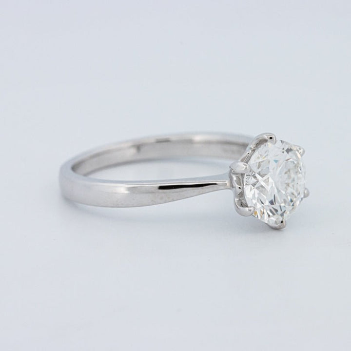 1.50 CT Classic Six Prong Round Cut Solitaire (LG) - ZIZOV DIAMONDS