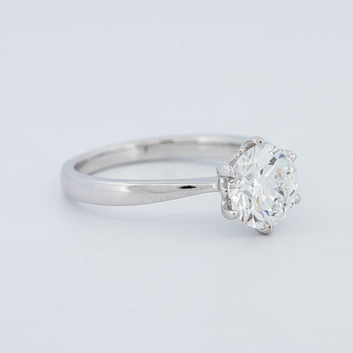 1.50 CT Classic Six Prong Round Cut Solitaire (LG) - ZIZOV DIAMONDS