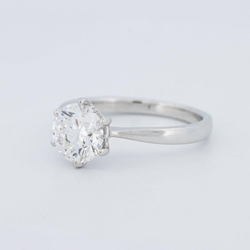 1.50 CT Classic Six Prong Round Cut Solitaire (LG) - ZIZOV DIAMONDS