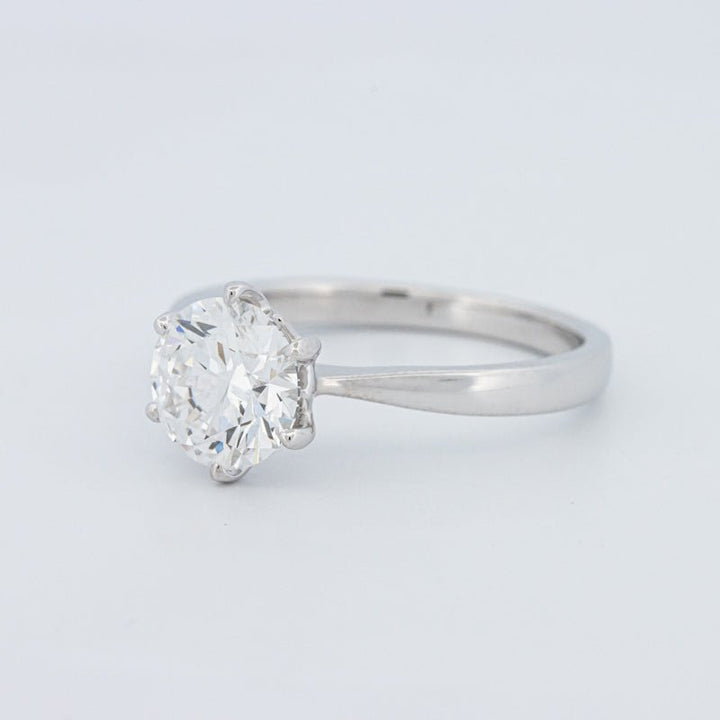 1.50 CT Classic Six Prong Round Cut Solitaire (LG) - ZIZOV DIAMONDS