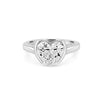 1.50 CT Heart - Shape Pinky Ring (LG) - ZIZOV DIAMONDS