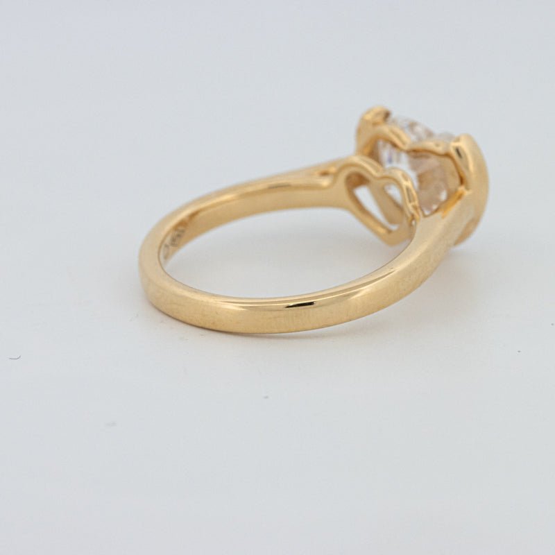 1.50 CT Heart - Shape Pinky Ring (LG) - ZIZOV DIAMONDS