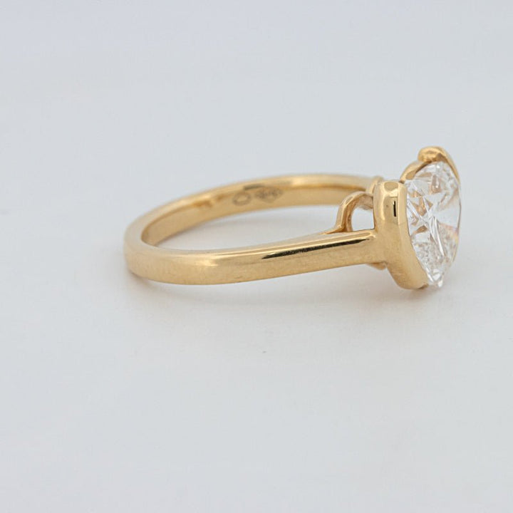 1.50 CT Heart - Shape Pinky Ring (LG) - ZIZOV DIAMONDS