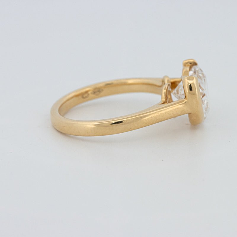 1.50 CT Heart - Shape Pinky Ring (LG) - ZIZOV DIAMONDS