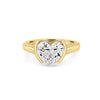 1.50 CT Heart - Shape Pinky Ring (LG) - ZIZOV DIAMONDS