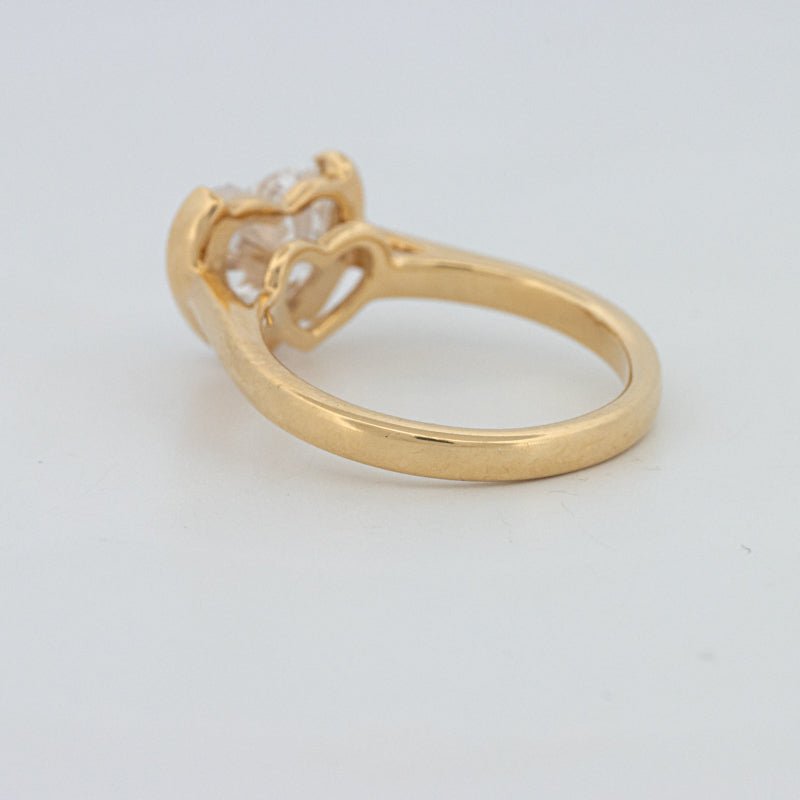 1.50 CT Heart - Shape Pinky Ring (LG) - ZIZOV DIAMONDS