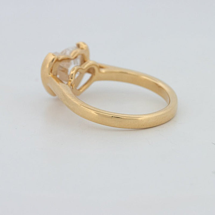 1.50 CT Heart - Shape Pinky Ring (LG) - ZIZOV DIAMONDS
