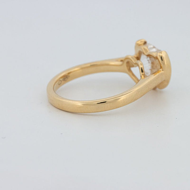 1.50 CT Heart - Shape Pinky Ring (LG) - ZIZOV DIAMONDS