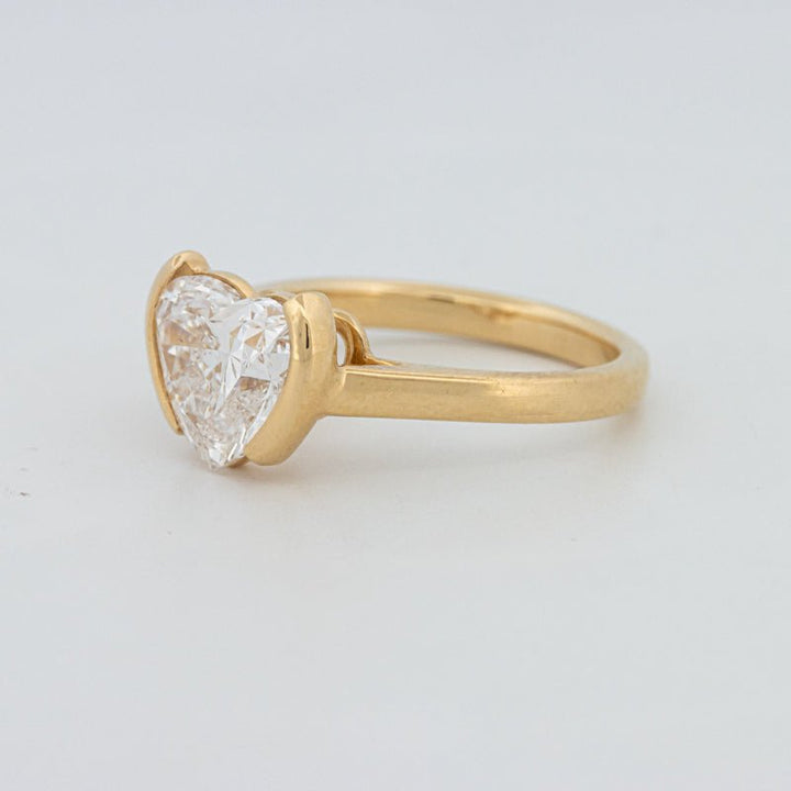1.50 CT Heart - Shape Pinky Ring (LG) - ZIZOV DIAMONDS