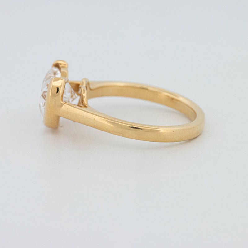 1.50 CT Heart - Shape Pinky Ring (LG) - ZIZOV DIAMONDS