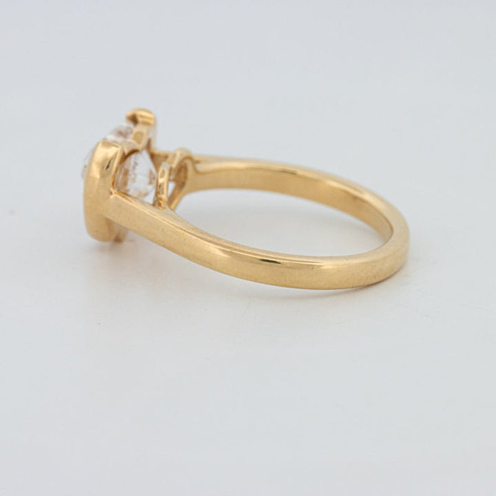 1.50 CT Heart - Shape Pinky Ring (LG) - ZIZOV DIAMONDS