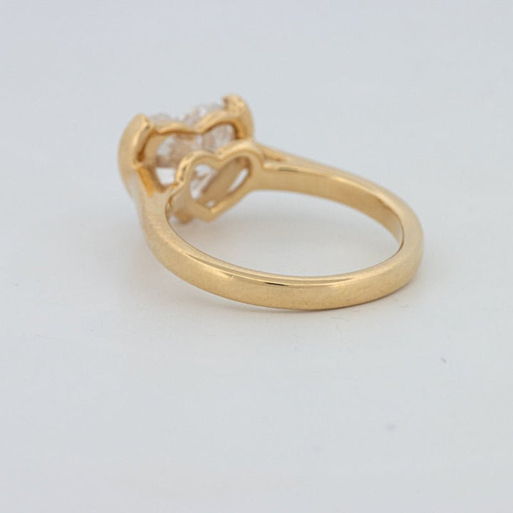 1.50 CT Heart - Shape Pinky Ring (LG) - ZIZOV DIAMONDS