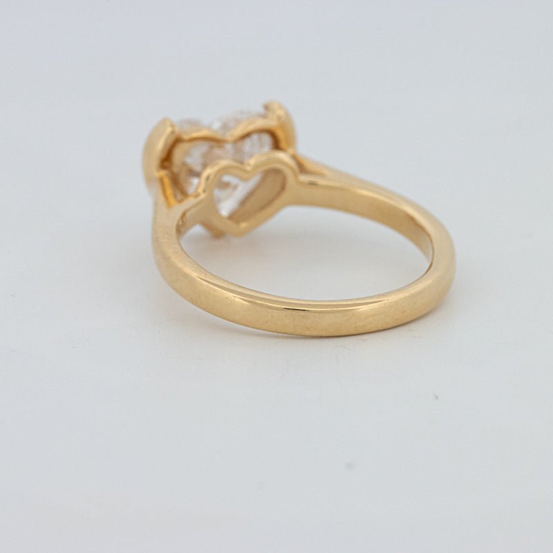 1.50 CT Heart - Shape Pinky Ring (LG) - ZIZOV DIAMONDS