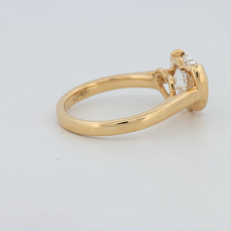 1.50 CT Heart - Shape Pinky Ring (LG) - ZIZOV DIAMONDS