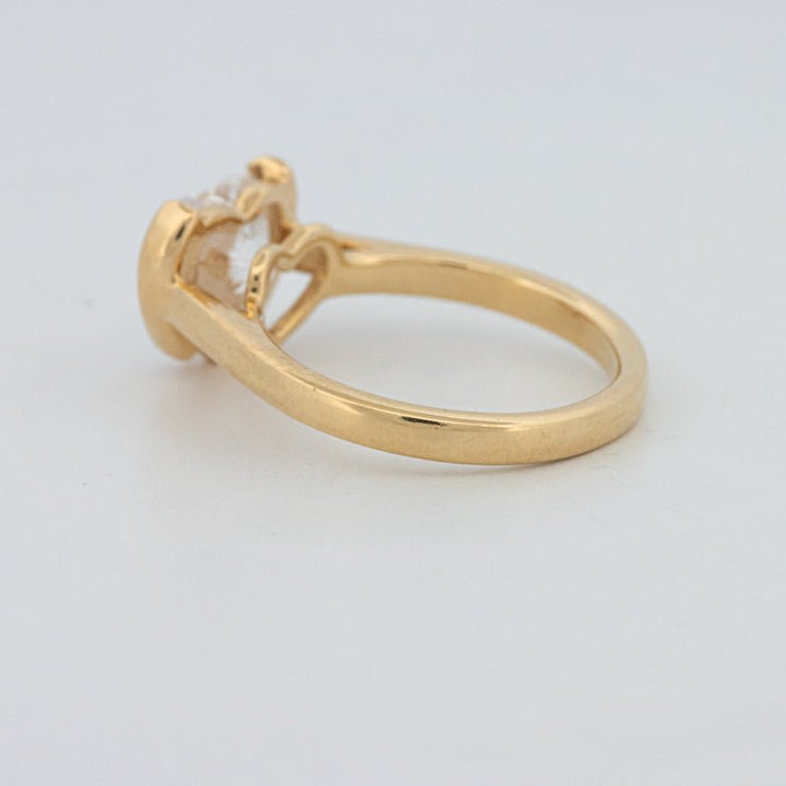 1.50 CT Heart - Shape Pinky Ring (LG) - ZIZOV DIAMONDS