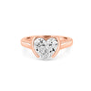 1.50 CT Heart - Shape Pinky Ring (LG) - ZIZOV DIAMONDS