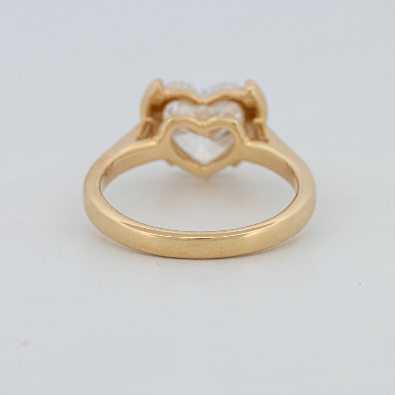 1.50 CT Heart - Shape Pinky Ring (LG) - ZIZOV DIAMONDS
