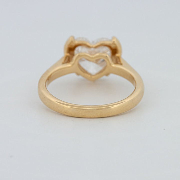 1.50 CT Heart - Shape Pinky Ring (LG) - ZIZOV DIAMONDS